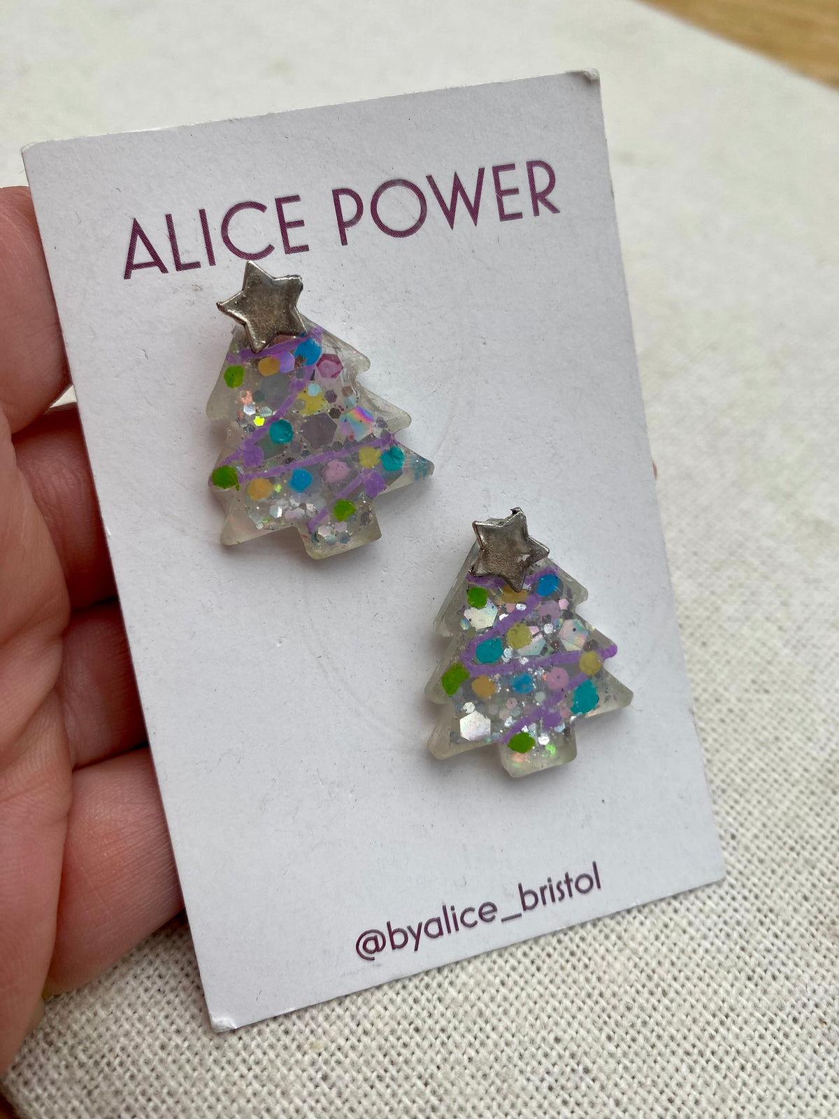 Christmas Tree Earrings