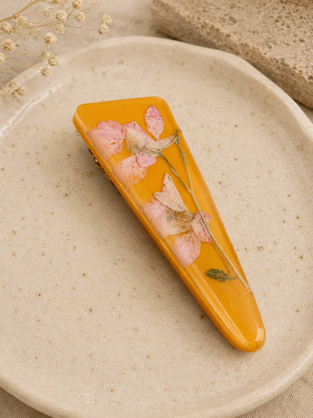 Handmade Resin Hair Clip