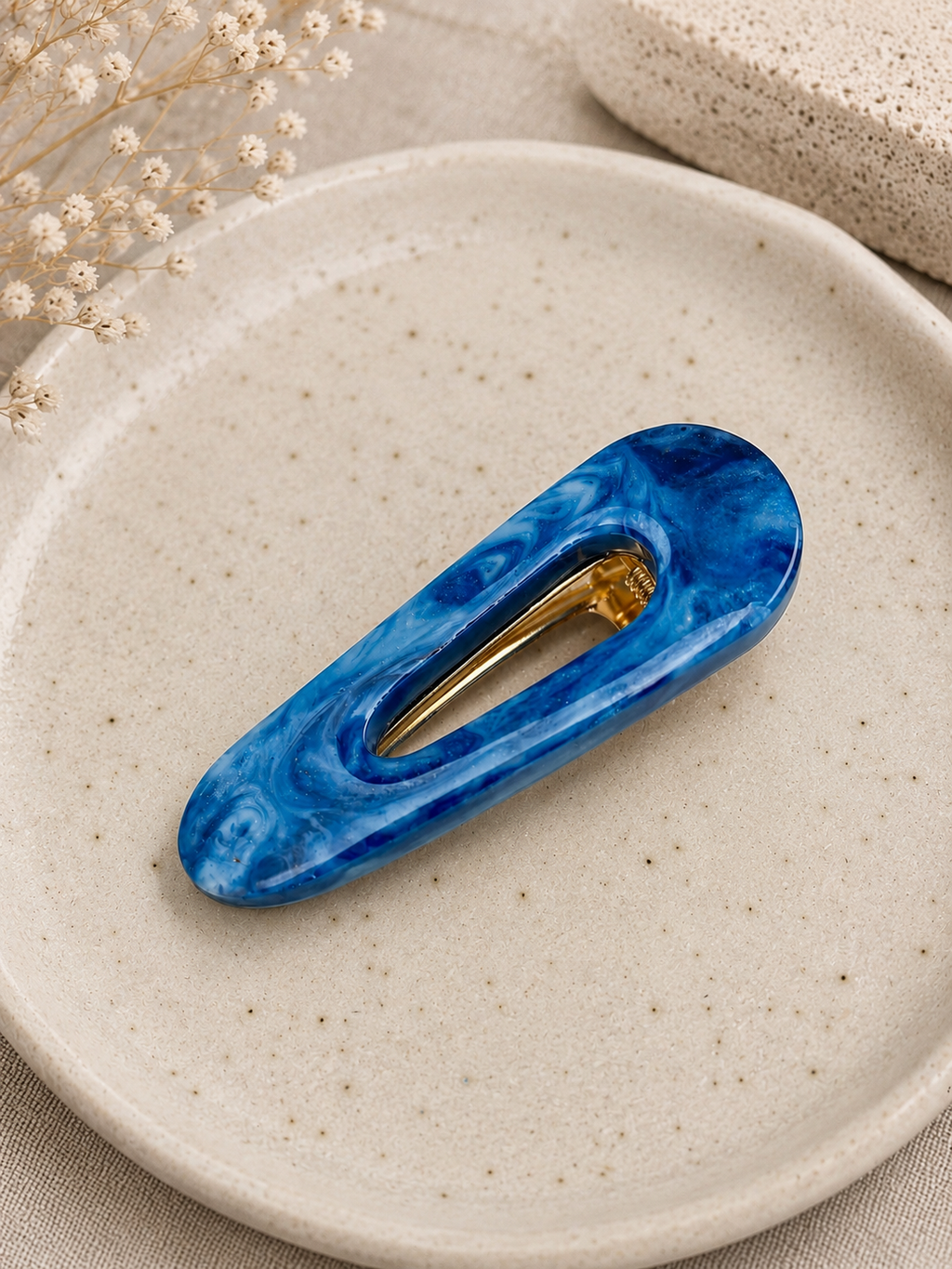 Handmade Resin Hair Clip
