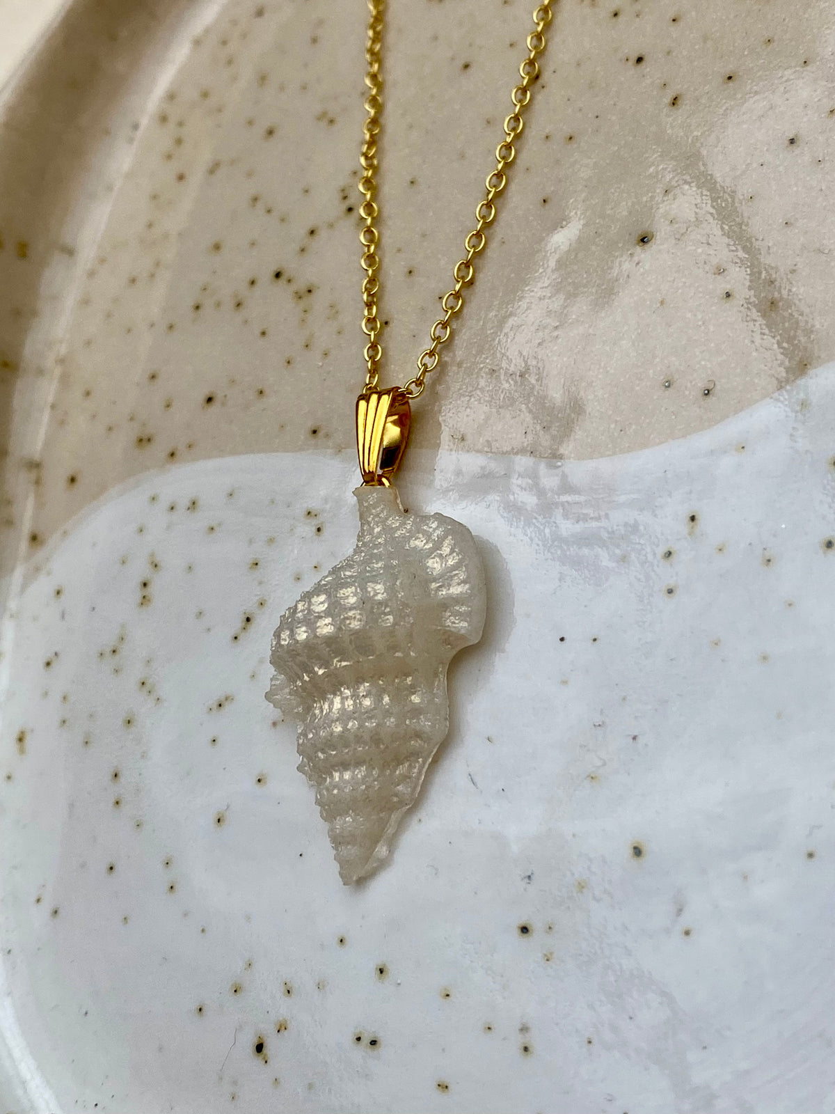 Resin Shell Necklace