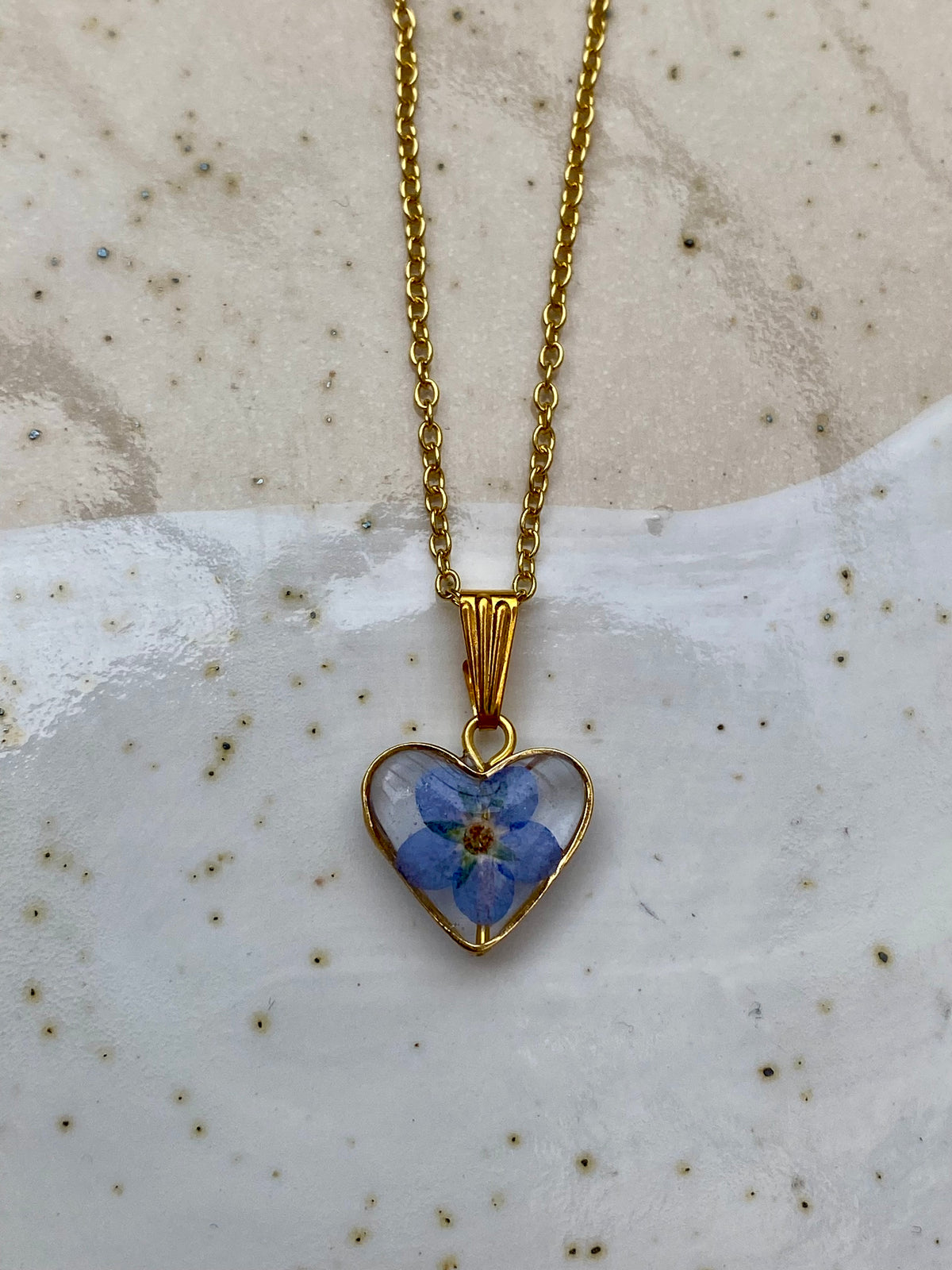 Forget Me Not Necklace