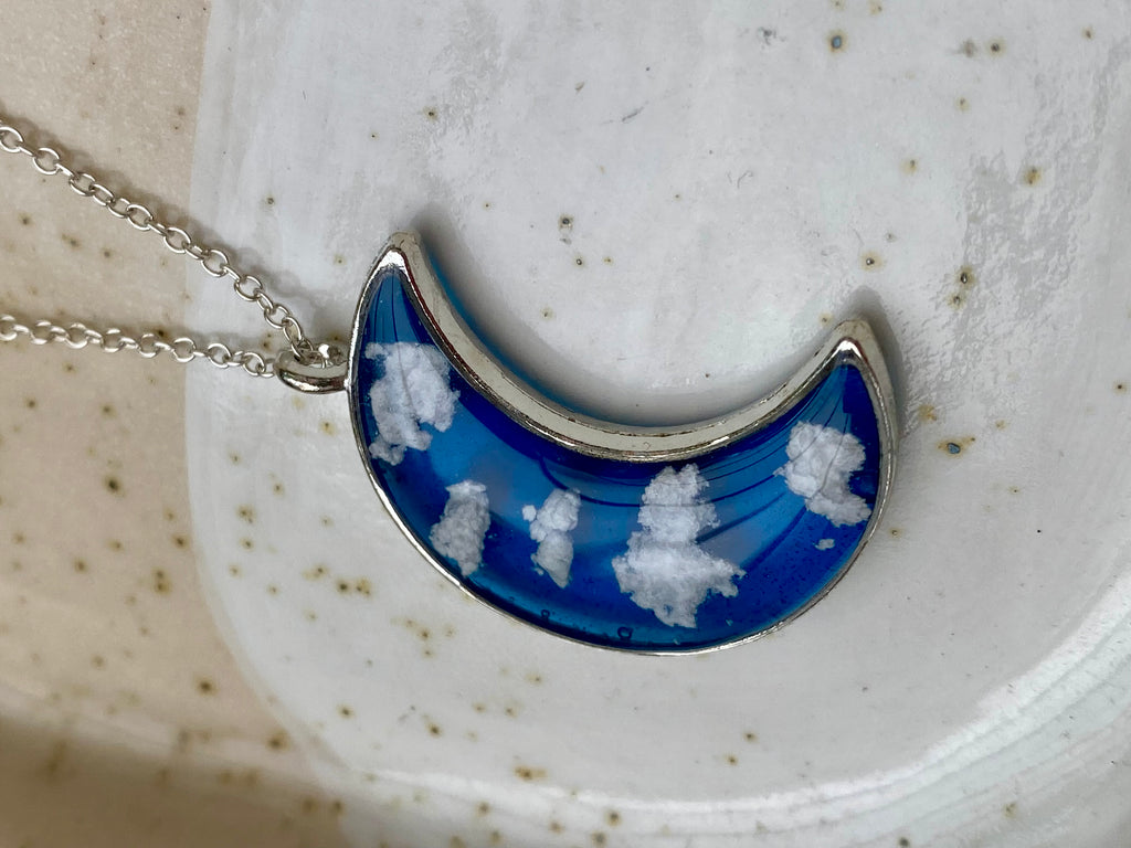 Resin Moon & Clouds