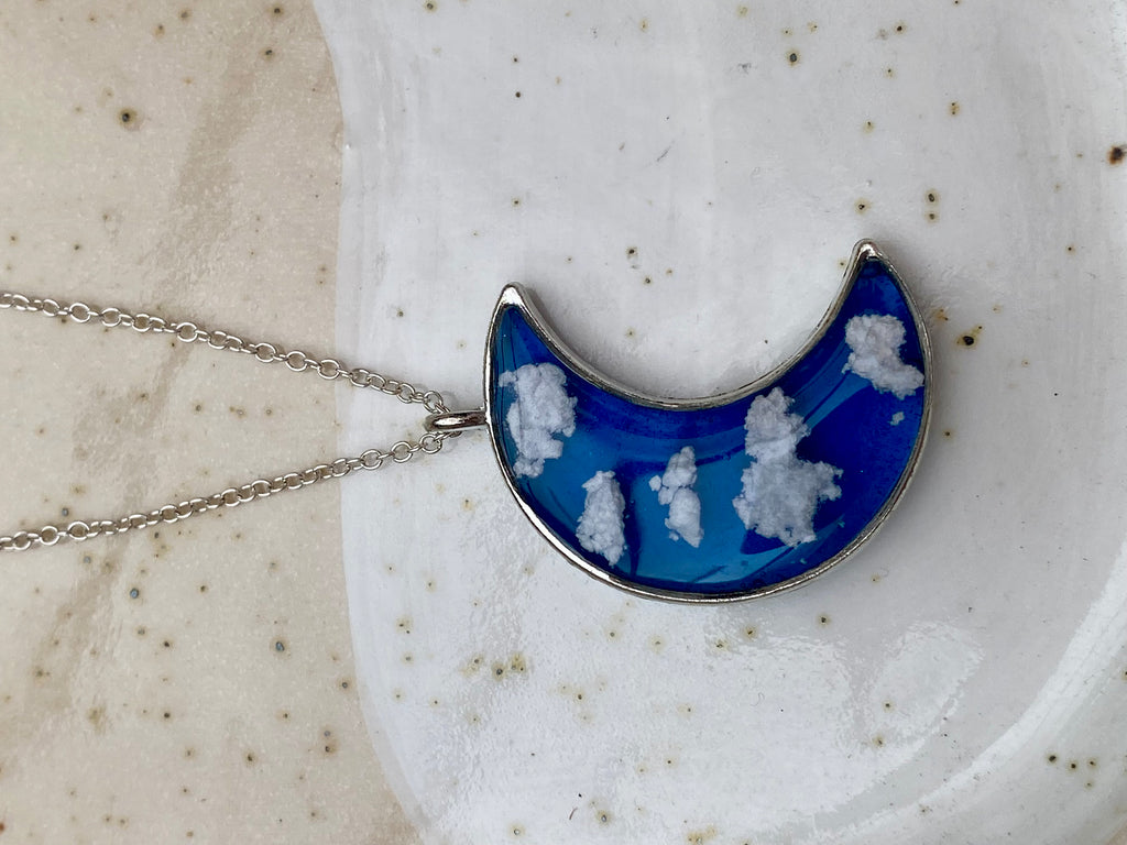 Resin Moon & Clouds