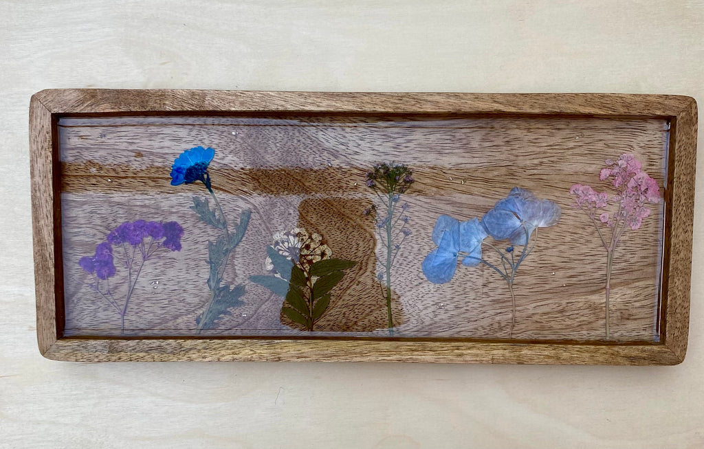 Mangowood Flower Tray