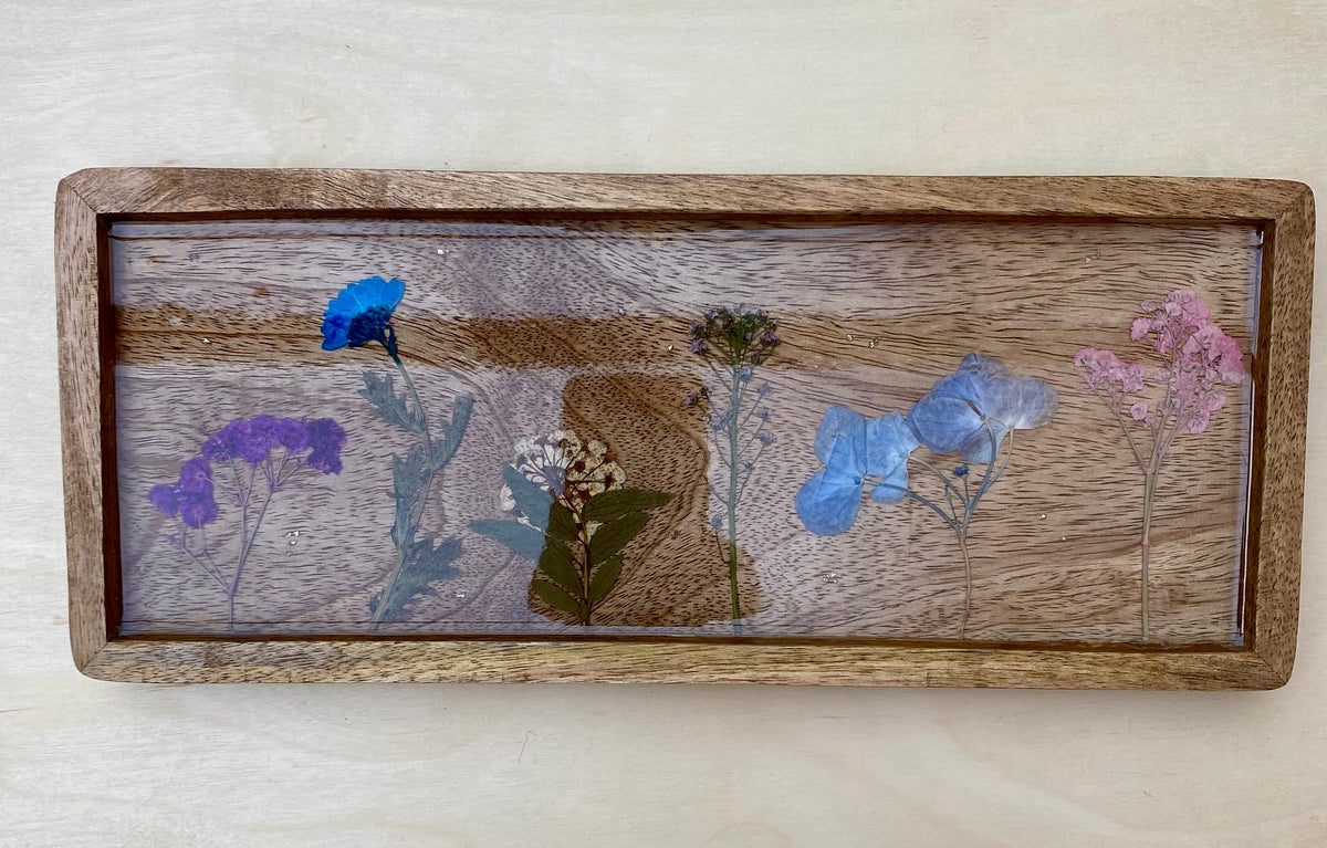 Mangowood Flower Tray