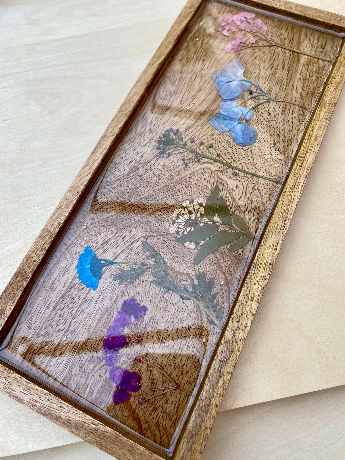 Mangowood Flower Tray
