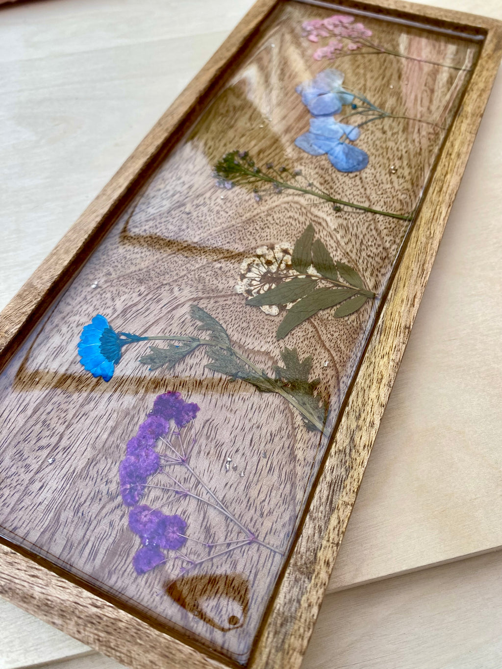 Mangowood Flower Tray