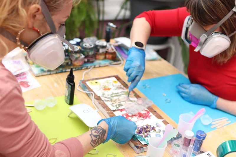 Dried Flower Pendant Workshop - IN PERSON (Bristol UK based)
